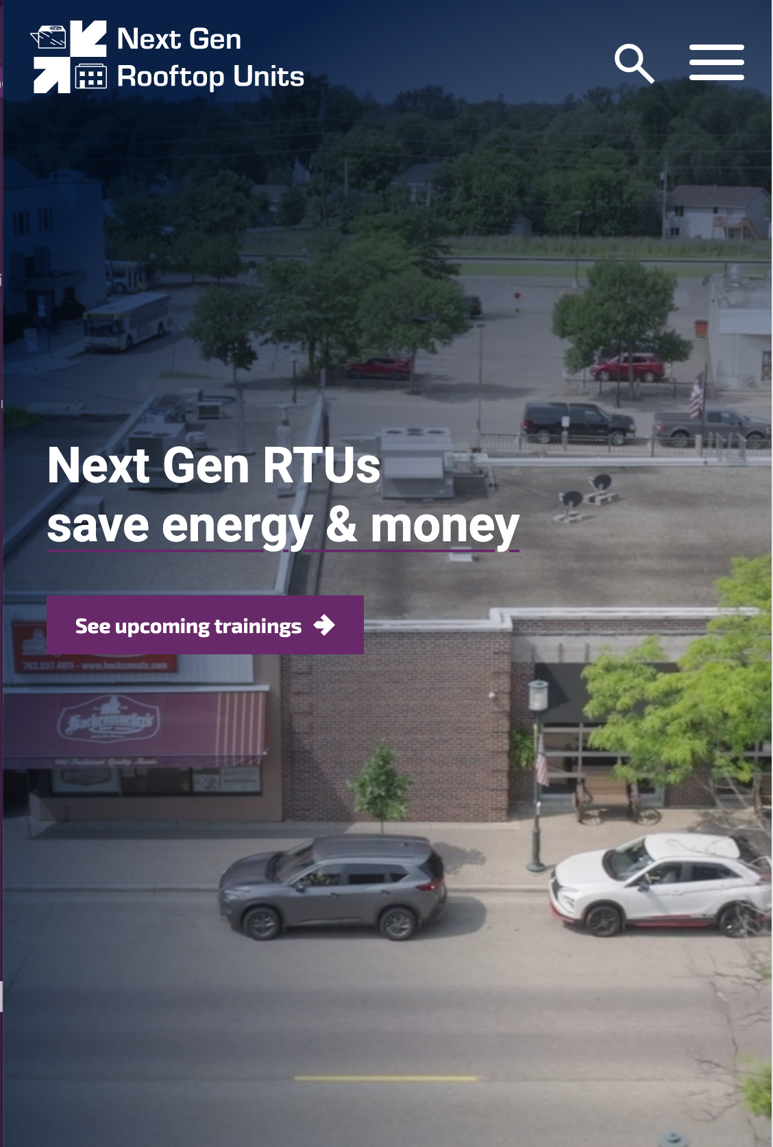 Mobile version of Next Gen Rooftop Units Site